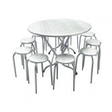 Bộ bàn ghế Inox