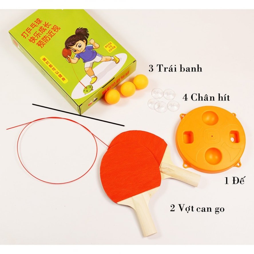 Bộ bóng bàn tập phản xạ cho bé
