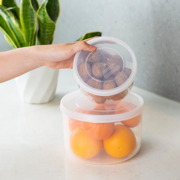 Hộp thực phẩm tròn Hokkaido 1000 ml