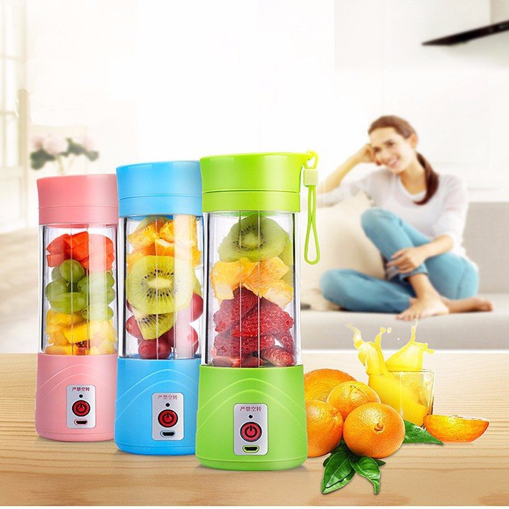 Máy xay sinh tố tích điện cầm tay