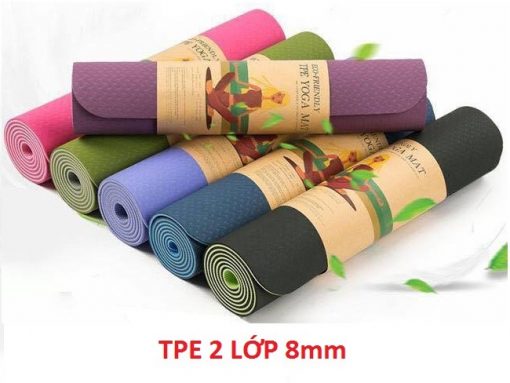 Thảm tập yoga 2 lớp